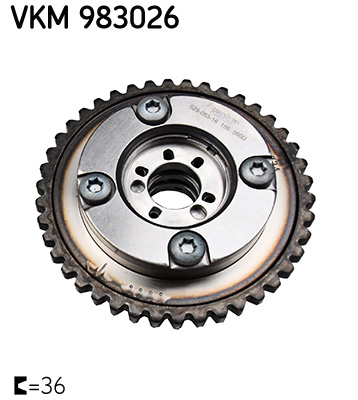 SKF Bordáskerék, vezérműtengely VKM983026_SKF